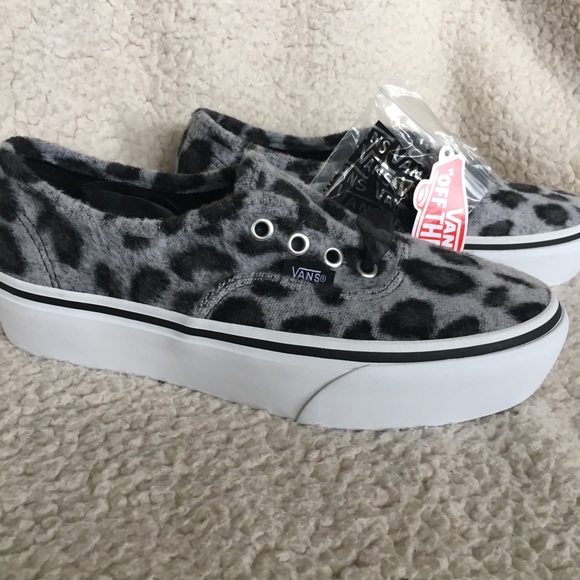 fuzzy authentic platform 2.0 shoes